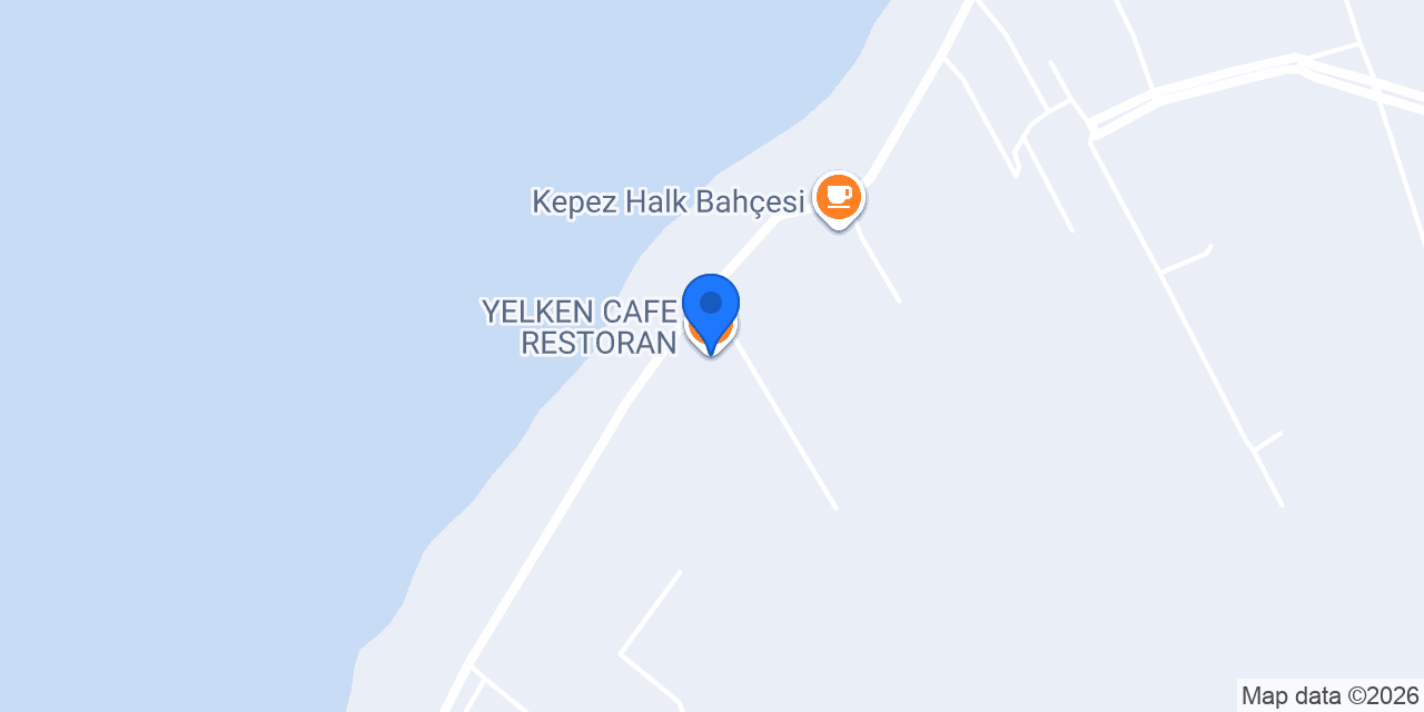 YELKEN CAFE RESTORAN konumu