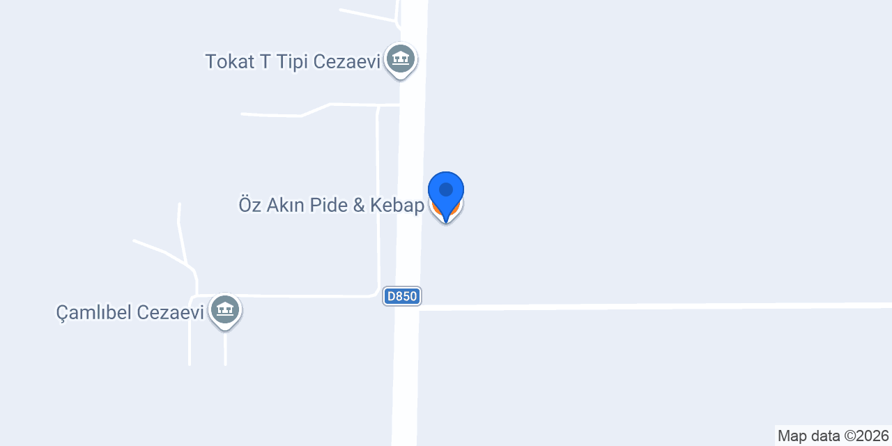 Öz Akın Pide & Kebap konumu