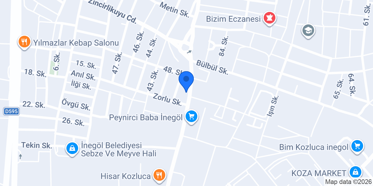 Sevgi Akbay Hair Design konumu