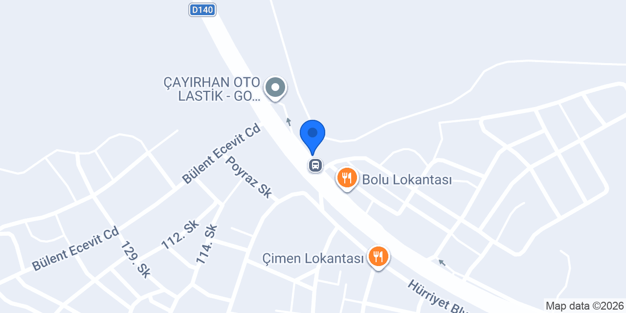 Koç Kardeşler Servis Bakım konumu