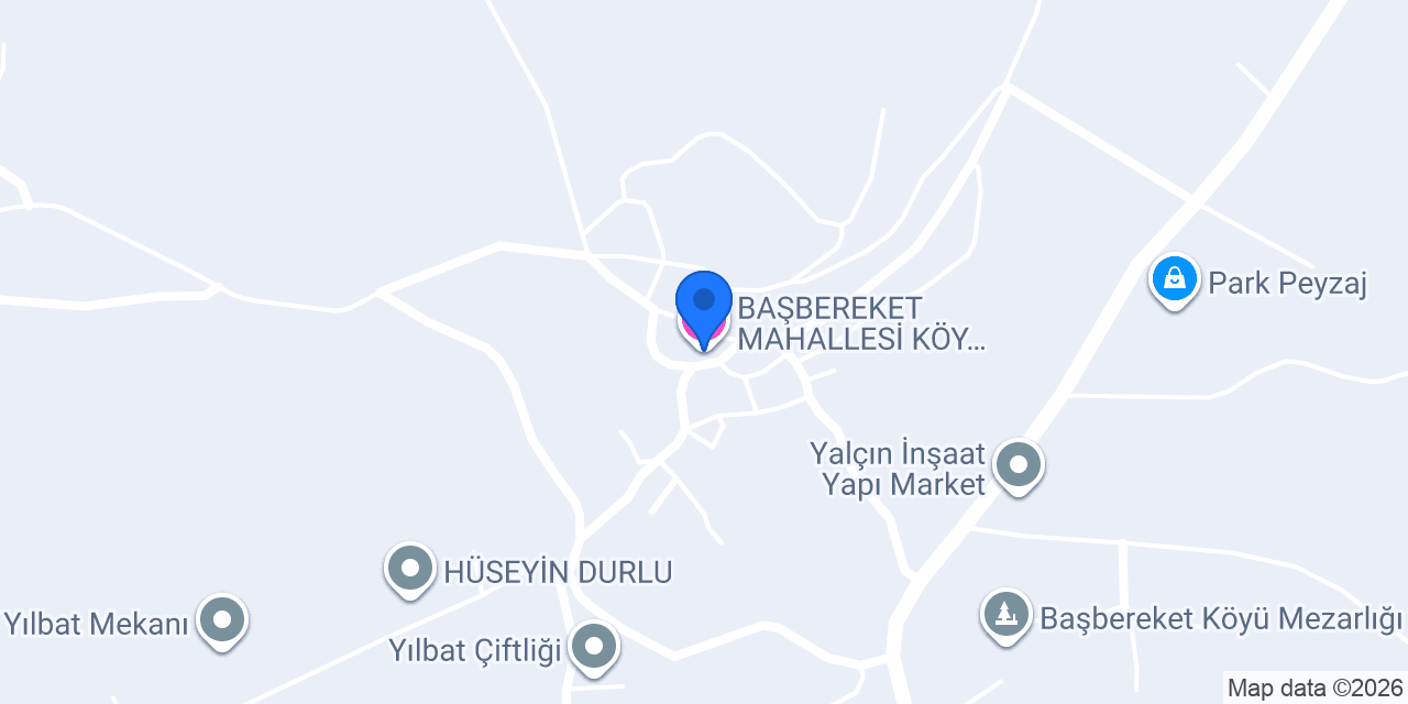 BAŞBEREKET MAHALLESİ KÖY KONAĞI VE MEYDANI konumu