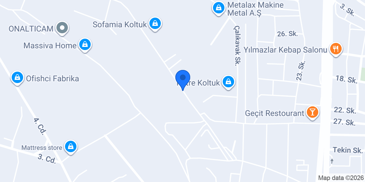 Garderobe mobilya konumu