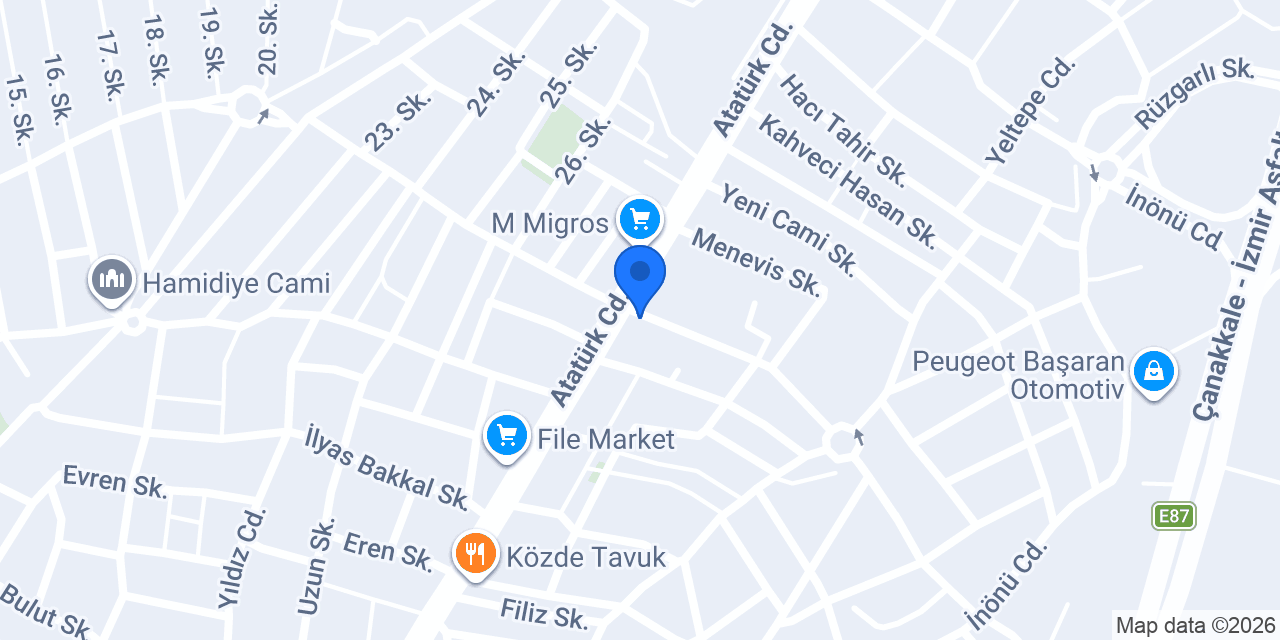 DOĞA ECZANESİ konumu