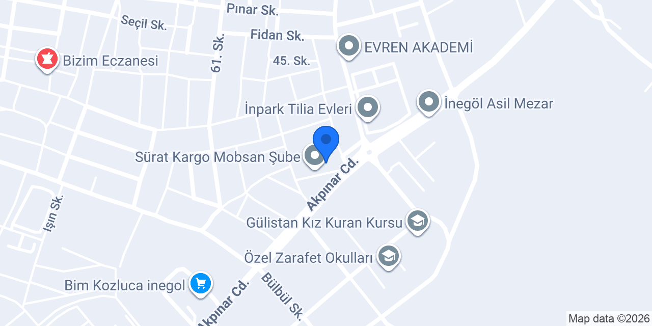 Ekmekçiler Pide ve Kebap konumu