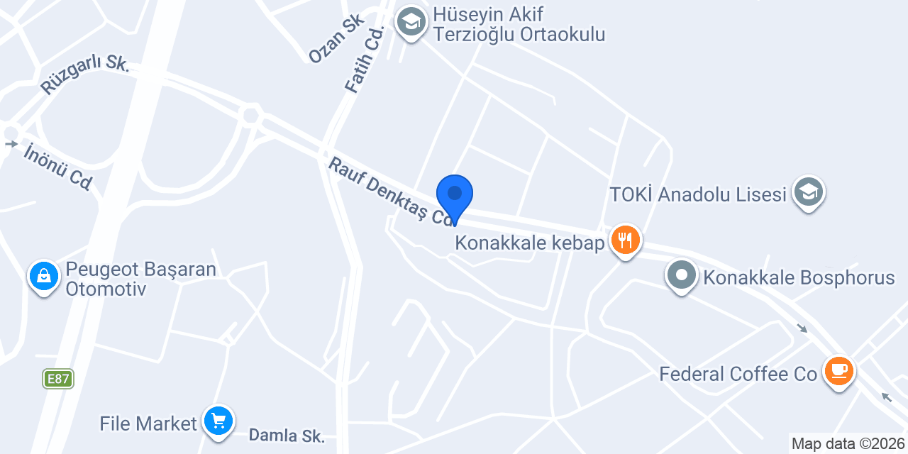 Cadde cafe konumu