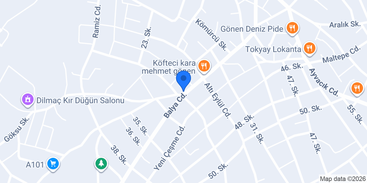 Osmanlı Ekmek & Unlu Mamüller konumu