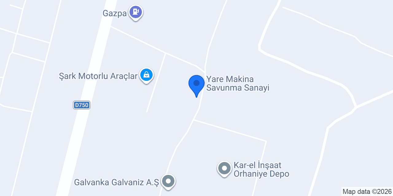 Hakber Çelik kalıp konumu