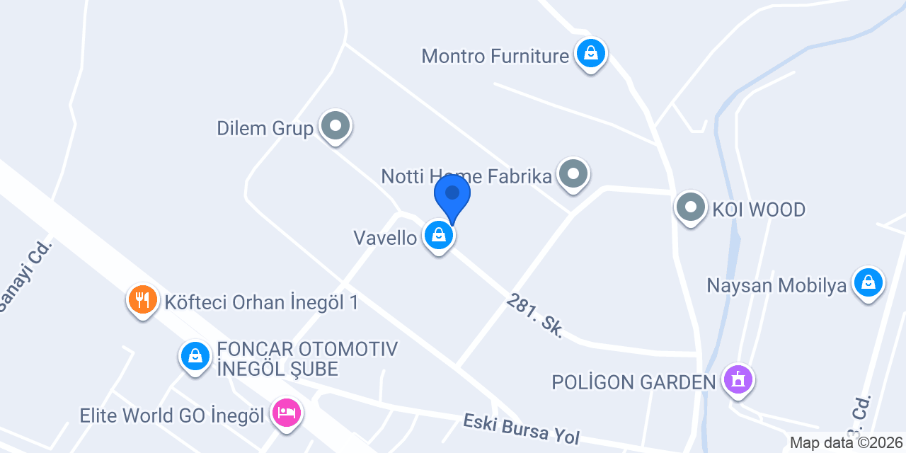 Theodos Interiors & Supply Chain Management konumu