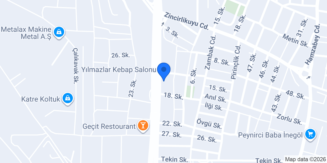 YİĞİT AKÇAABATLI EKMEK FIRINI konumu