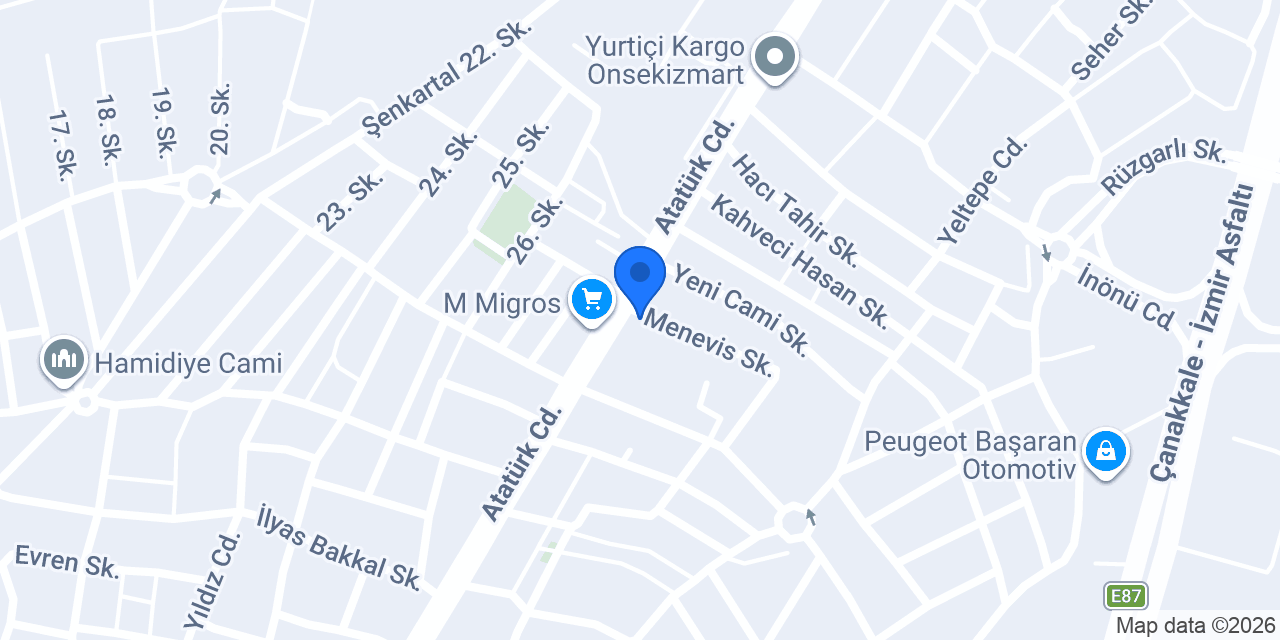 Salon Samet konumu
