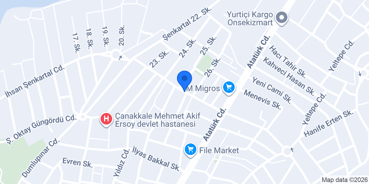TUNÇ ENERJİ MÜHENDİSLİK konumu
