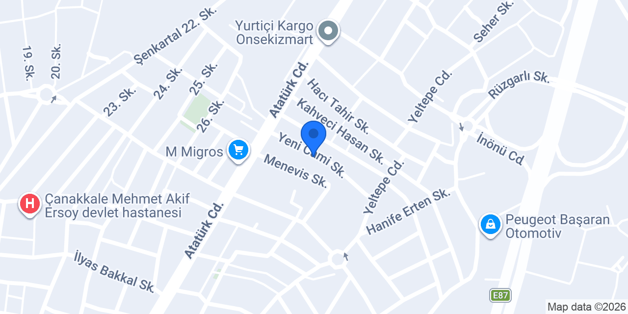 Abc Saz Evi konumu