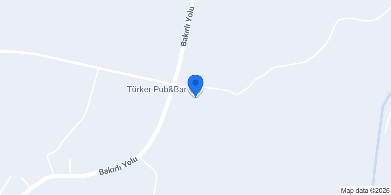 Türker Pub&Bar konumu