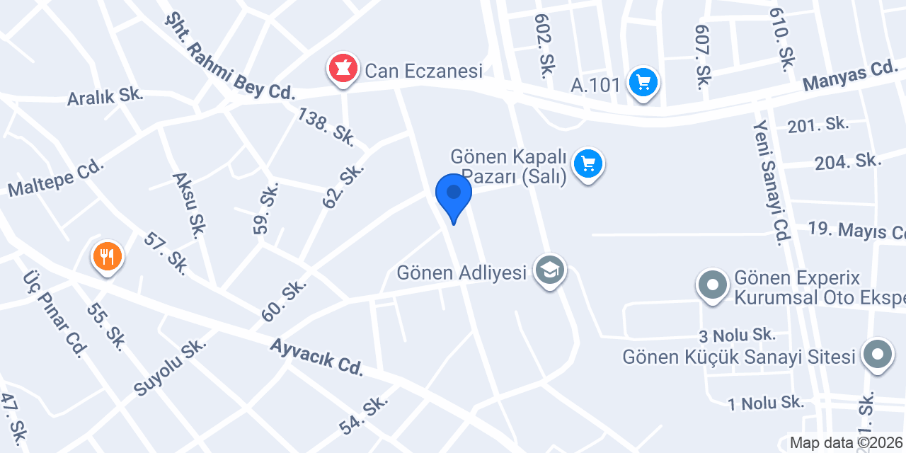 Duman Eczanesi konumu