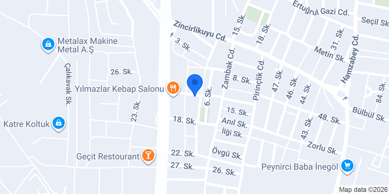 Çakır Auto Garage konumu