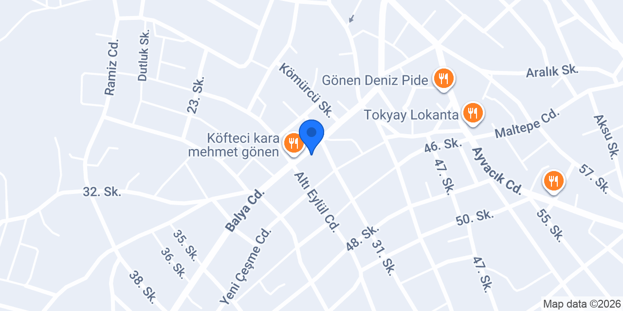 Tutku Döner konumu
