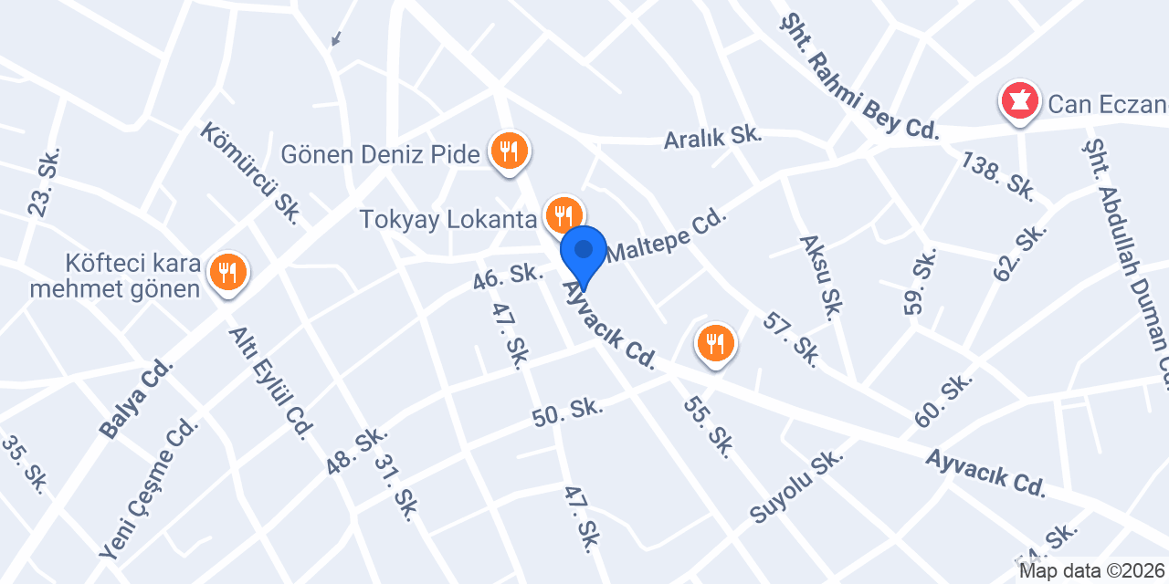 NOT ELEKTRİK konumu