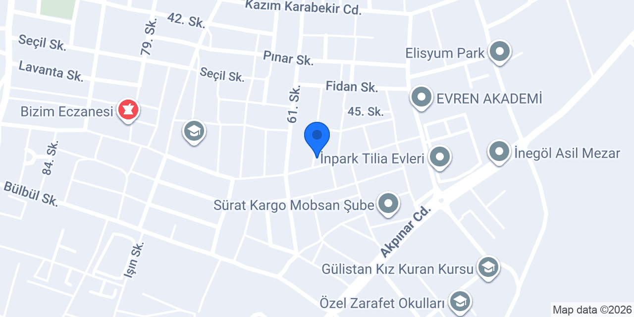 ulusal61 konumu