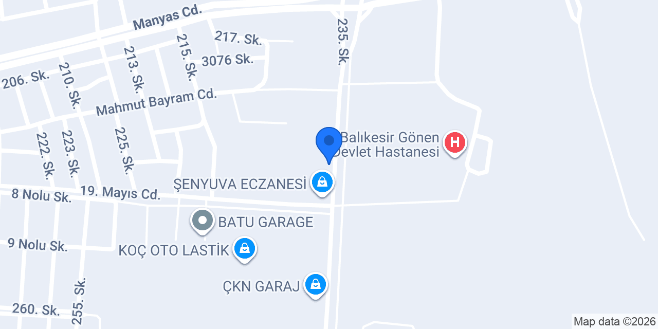 Küçükkoyuncu Eczanesi konumu