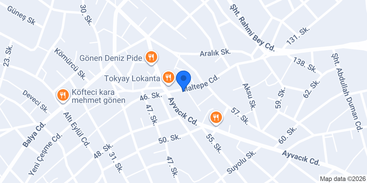 Akten Teknik konumu