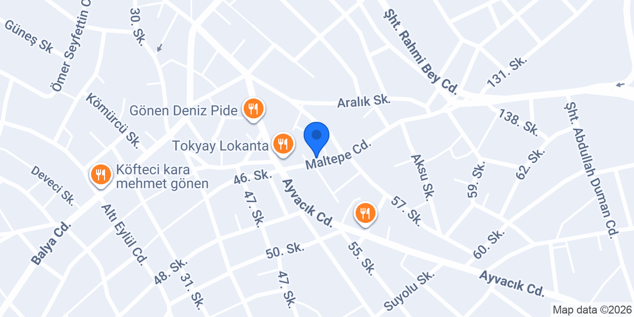 YONCA Ticaret konumu
