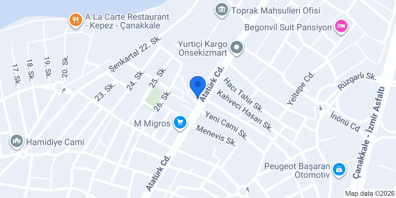 Tati Beauty Studio konumu