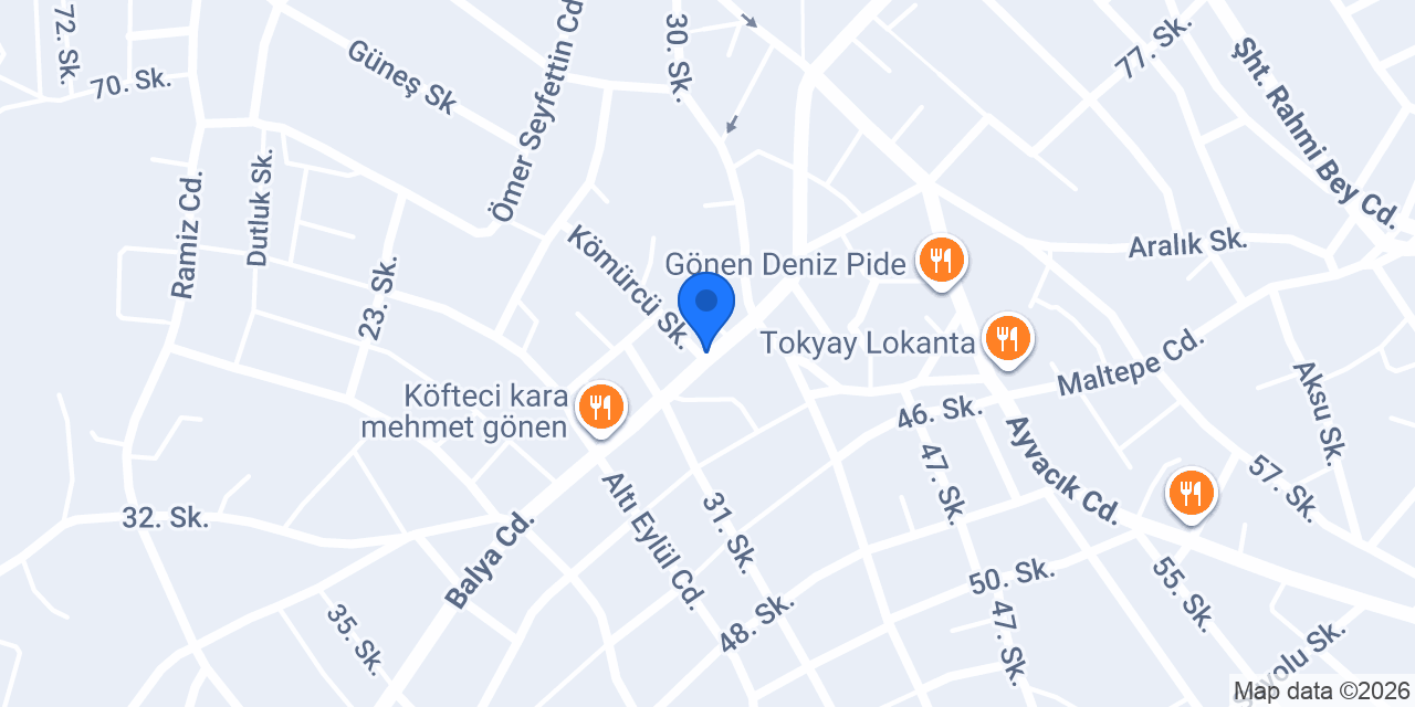 Çelik Emlak Gönen konumu