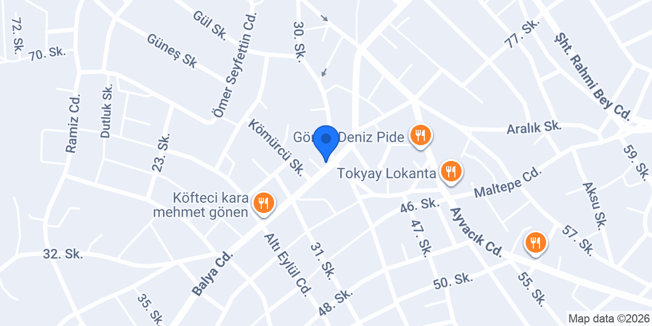 Akbaş et market konumu