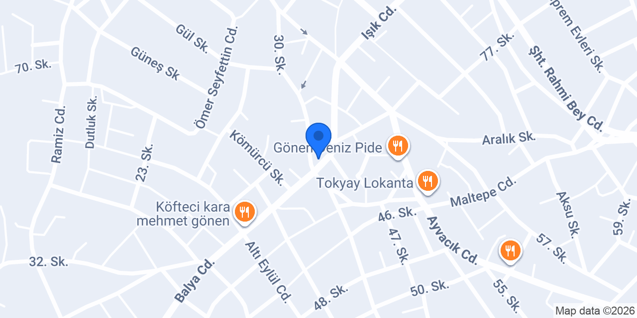 Yıldız Manavı konumu