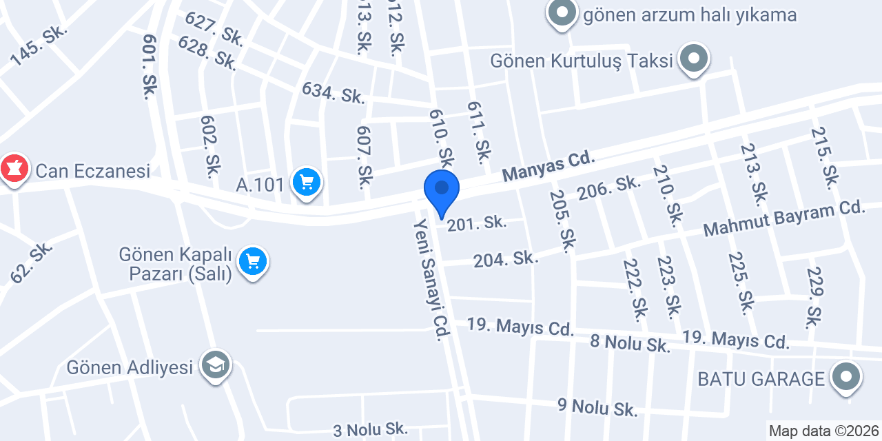 ARABACI AUTO SPA konumu