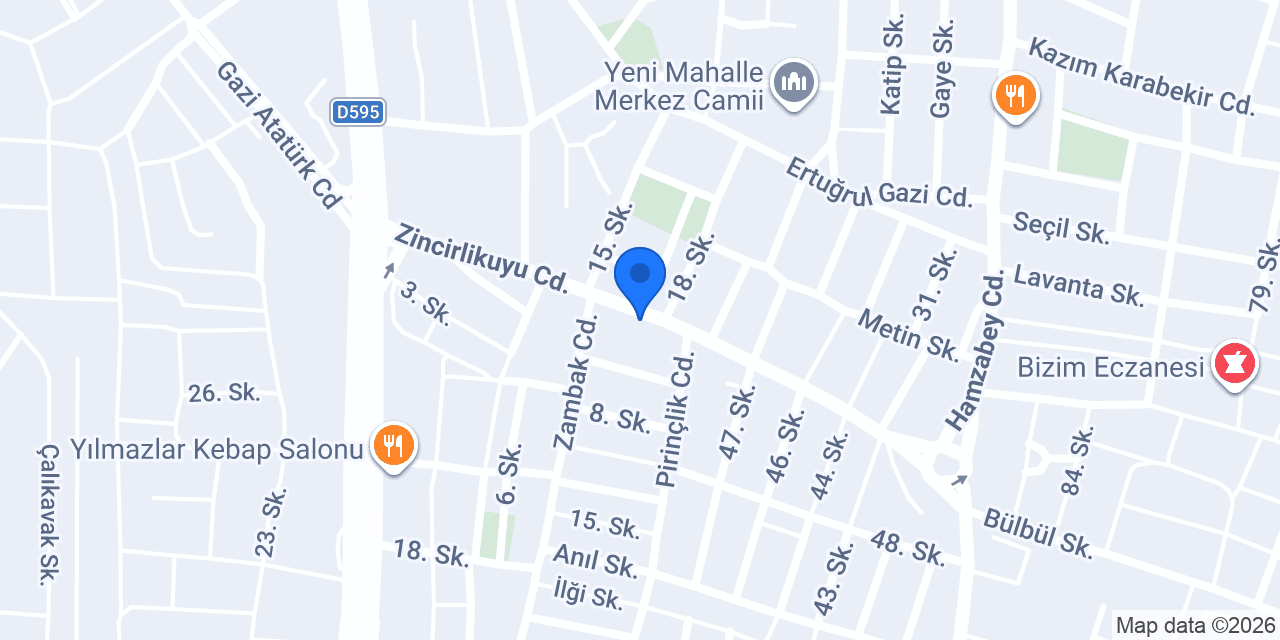 Su merkezi konumu