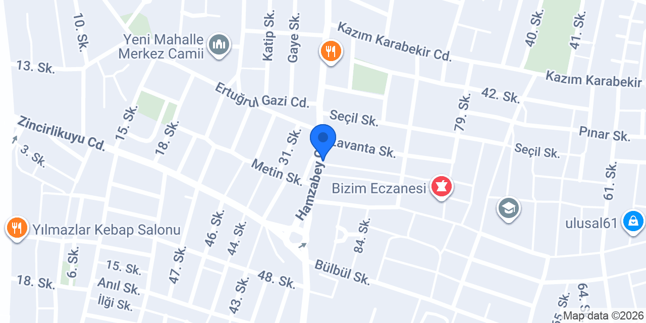 Yiğit Sağlık Kabini konumu