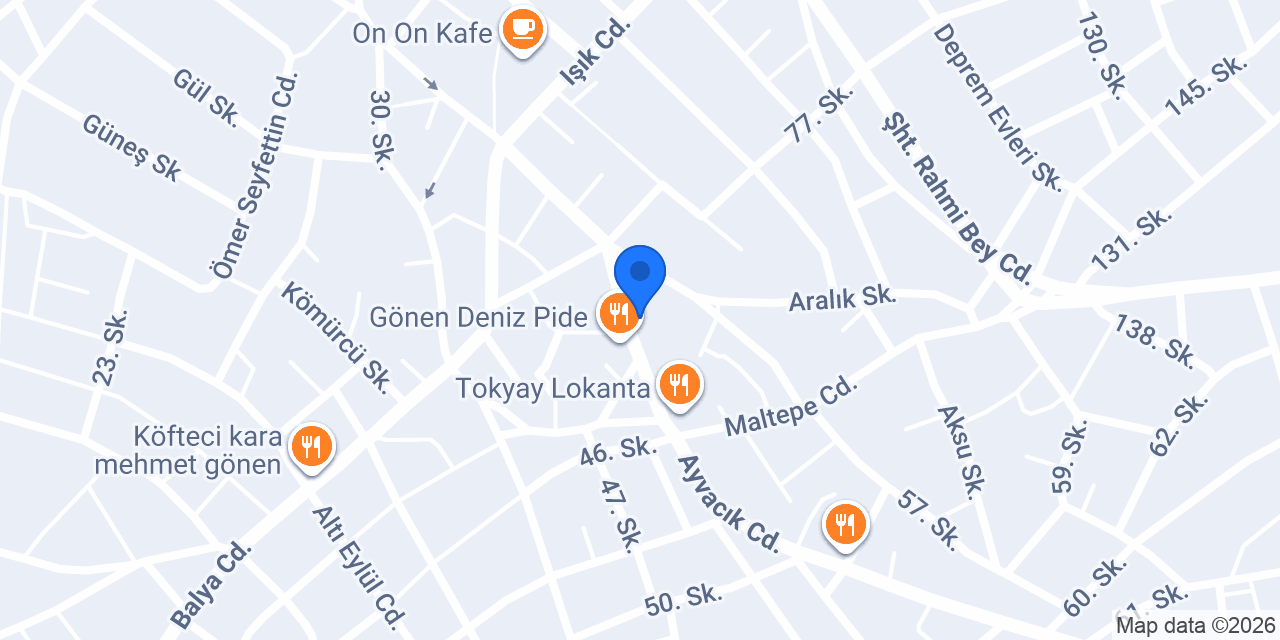 GÖNEN DUŞ konumu