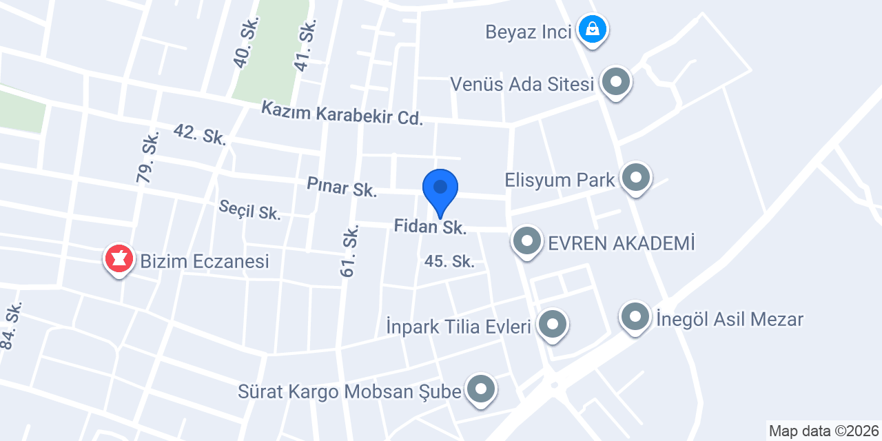 ERGÜNLER Concept konumu