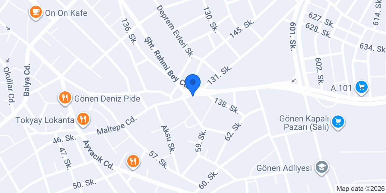GÖKHAN YAPI DEKORASYON konumu