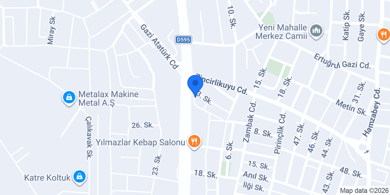 Şans Area konumu