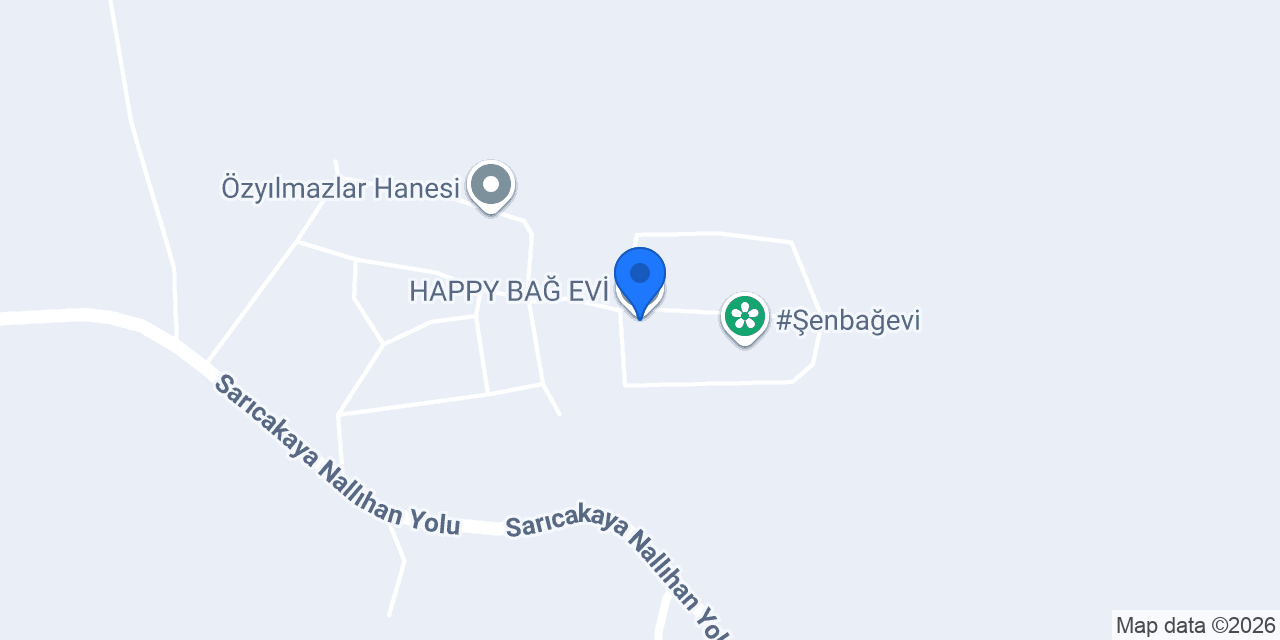 HAPPY BAĞ EVİ konumu