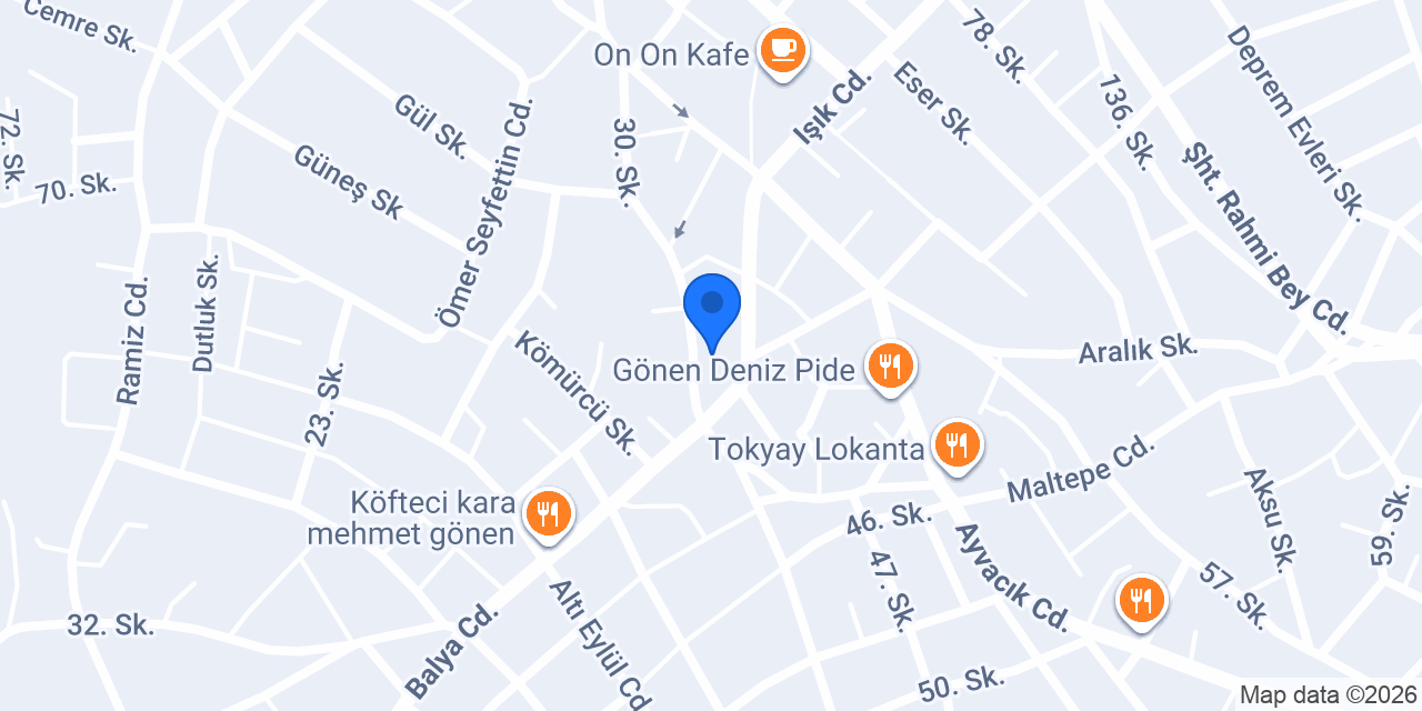 Avcılar Mobilya konumu