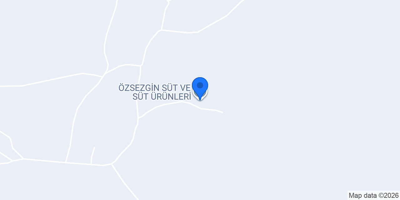 ÖZSEZGİN SÜT VE SÜT ÜRÜNLERİ konumu