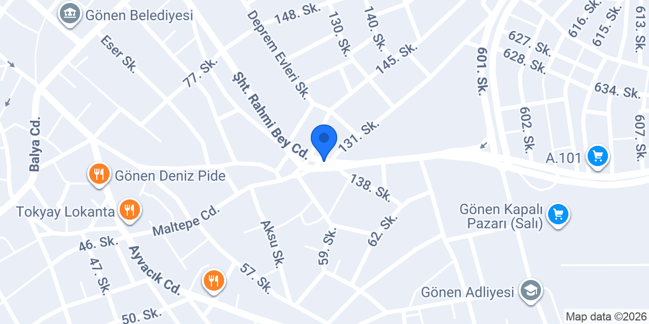 Marmara Eczanesi konumu