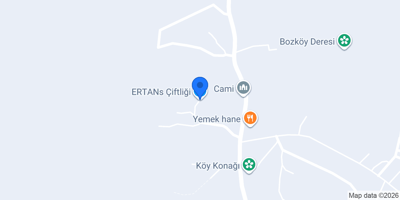 ERTANs Çiftliği konumu