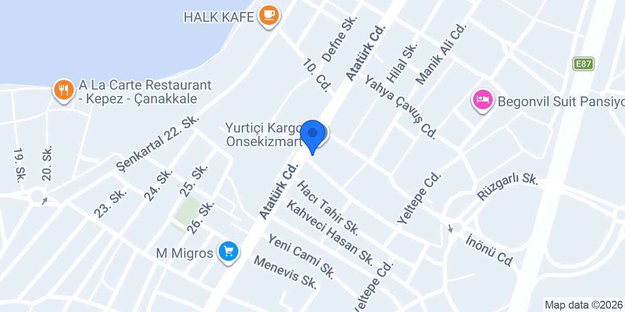 HILVEST konumu
