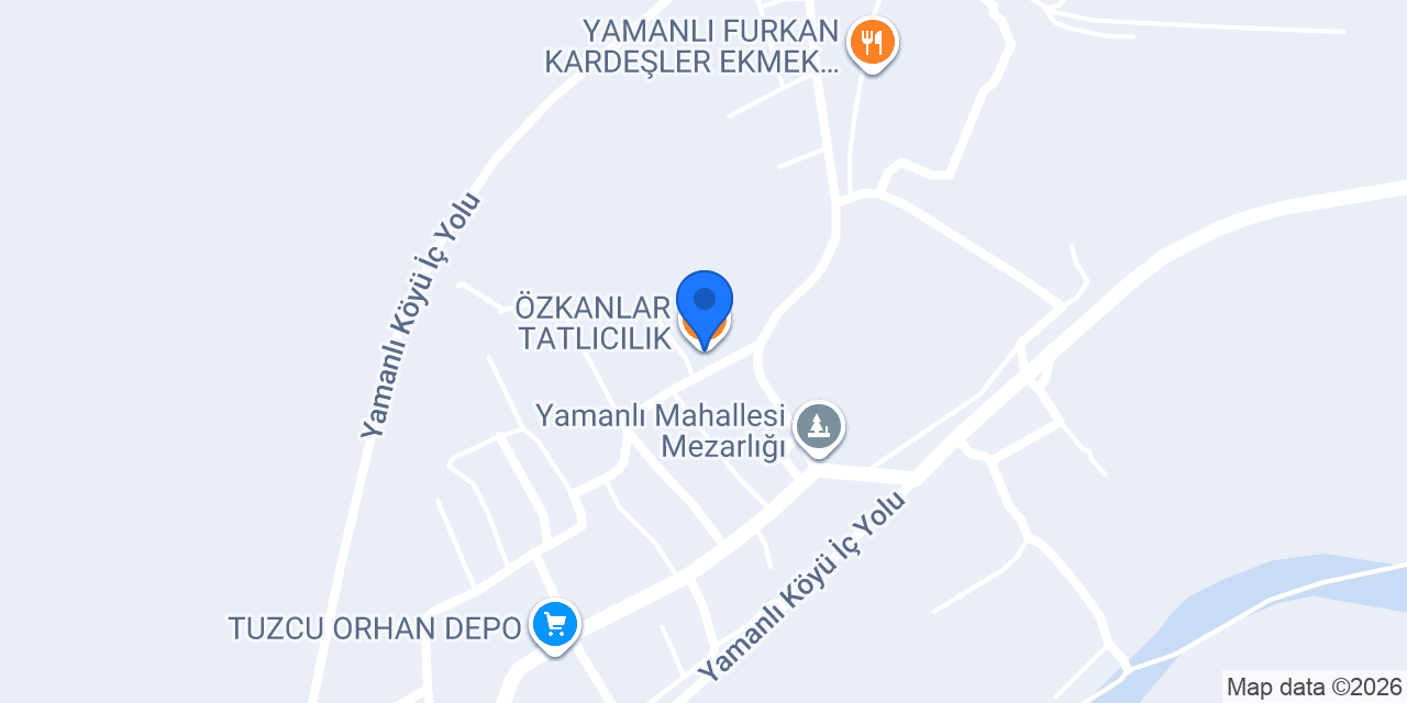 ÖZKANLAR TATLICILIK konumu