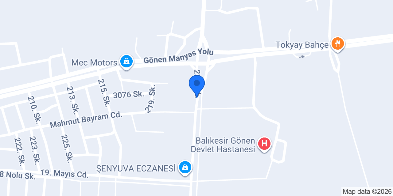 Diş Hekimi Öykü Özmen konumu