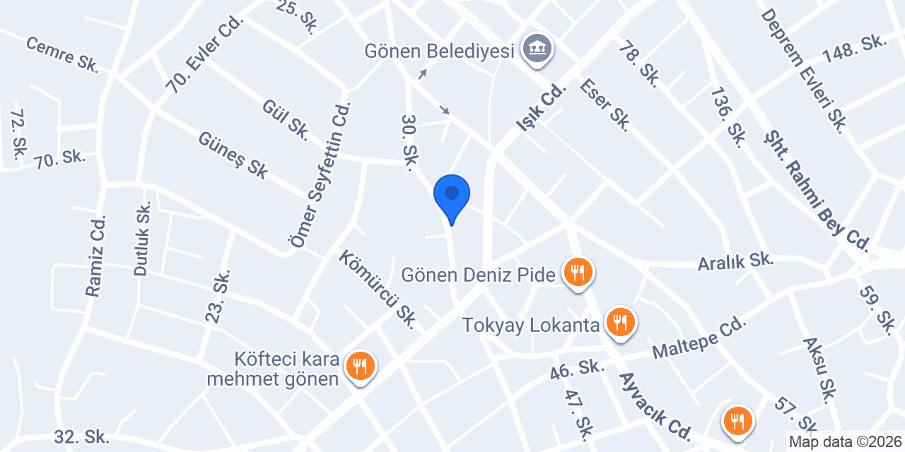 Ediz Döşeme konumu