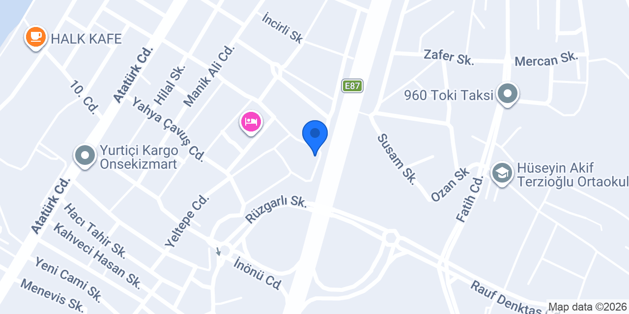 Kelebek Mobilya - Çanakkale İzmiryolu konumu