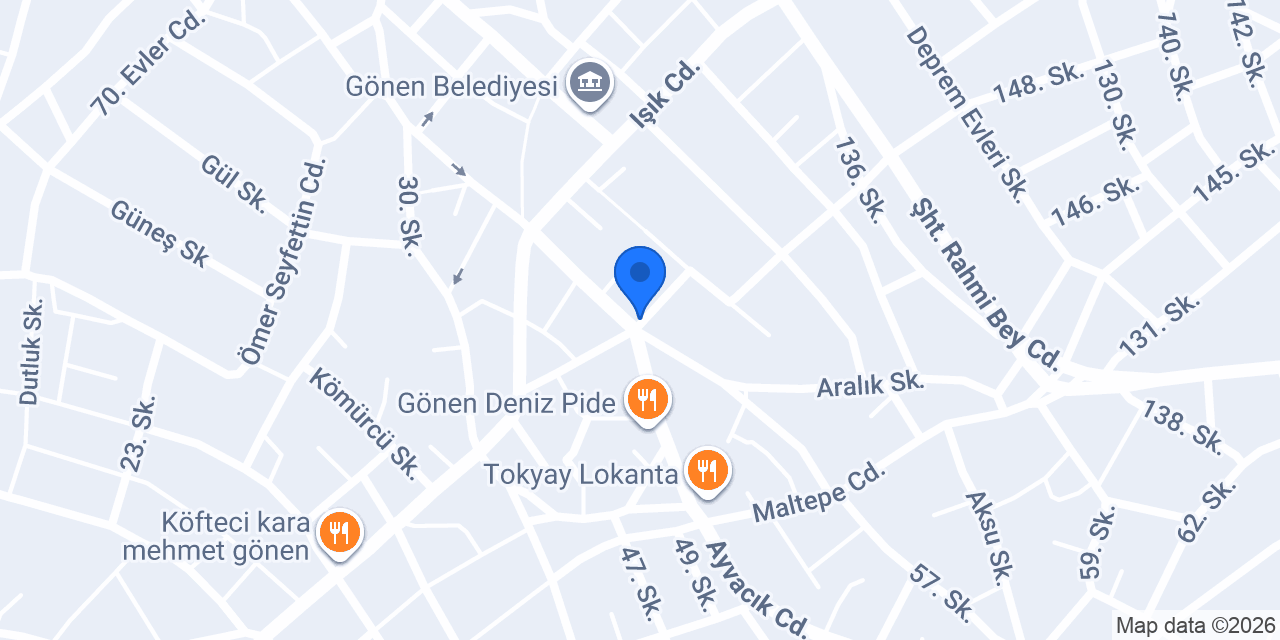 Numune Simit Fırını konumu