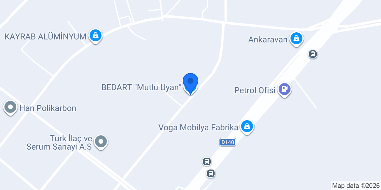 BEDART "Mutlu Uyan" konumu