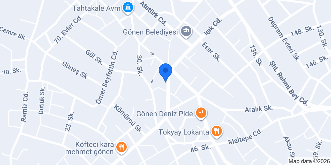 Beycan Mobilya konumu