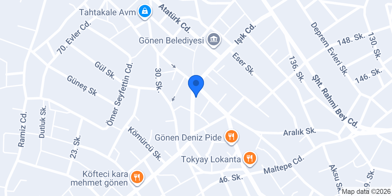 Özer Ecza Deposu konumu